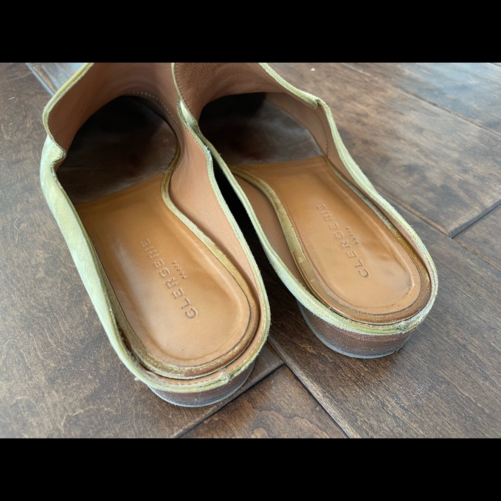 Robert Clergerie Alice Suede Slip-on Mules - Picture 4 of 7